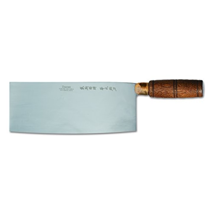 Dexter Chinese Chefs Knife with Wooden Handle