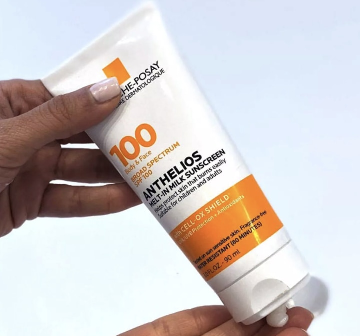 Anthelios Melt-in Milk Sunscreen for Face & Body SPF 100