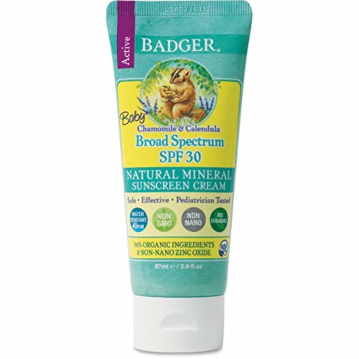 Badger Baby Sunscreen Cream SPF 30