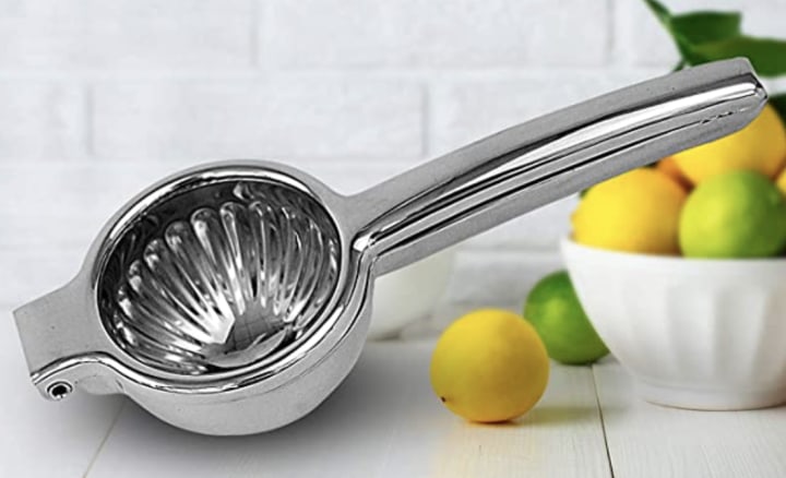 Zulay Lemon Squeezer Stainless Steel