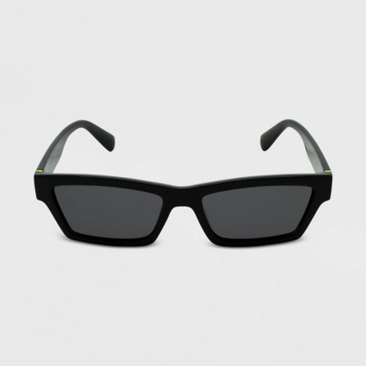 Women&#039;s Rectangle Sunglasses - Wild Fable(TM) Black