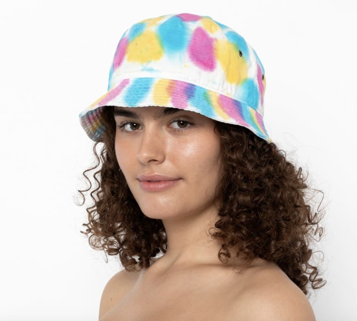 Los Angeles Apparel Tie-Dye Bucket Hat