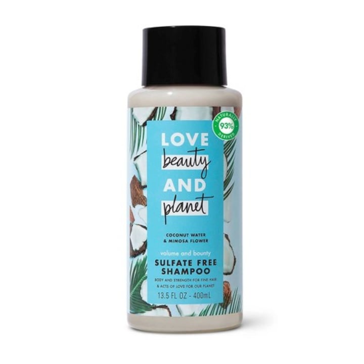 Love Beauty and Planet Volume and Bounty Sulfate Free Shampoo with Coconut Water and Mimosa Flower