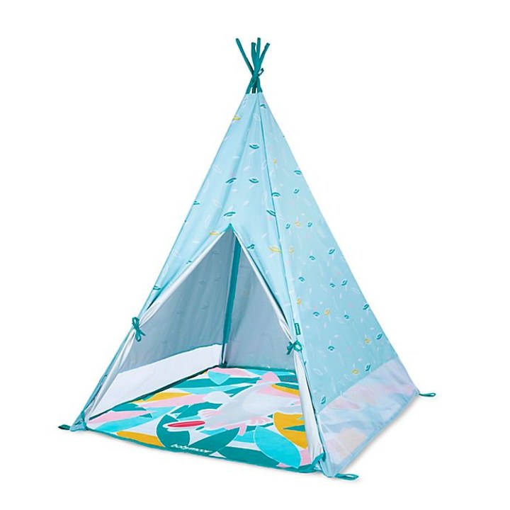 babymoov Teepee Tent with Play Mat in Blue