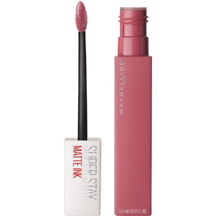 Maybelline New York SuperStay Matte Ink Un-nude Liquid Lipstick, Fighter, 0.17 Ounce