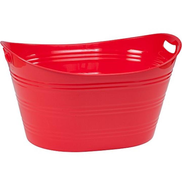 CreativeWare Red Party Tub