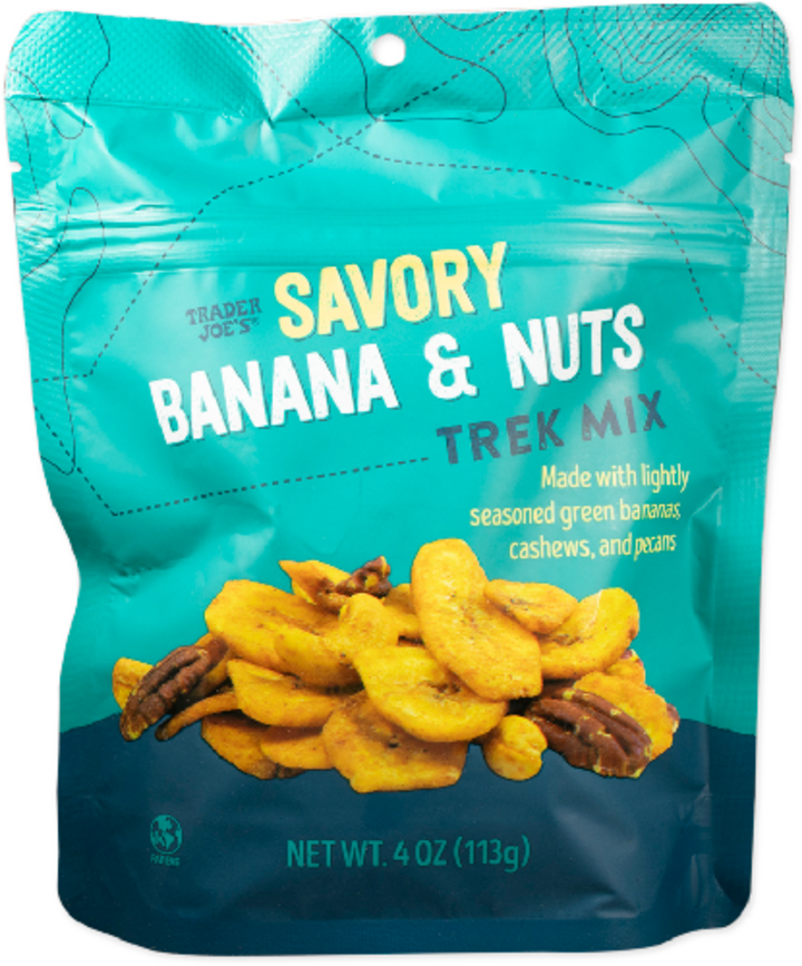 Trader Joe&#039;s Savory Banana &amp; Nuts Trek Mix