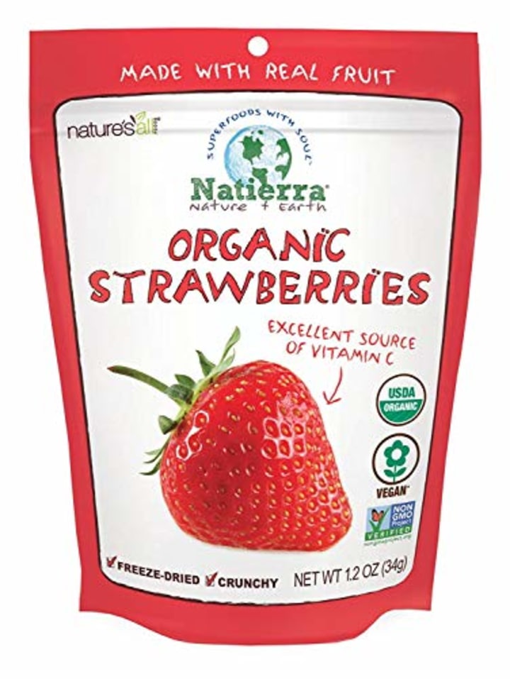 Natierra Nature&#039;s All Foods Organic Freeze-Dried Fruit
