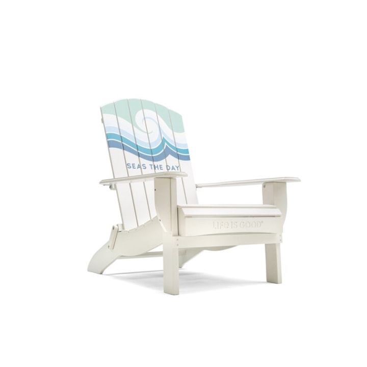 Seas the Day Wave Adirondack Chair