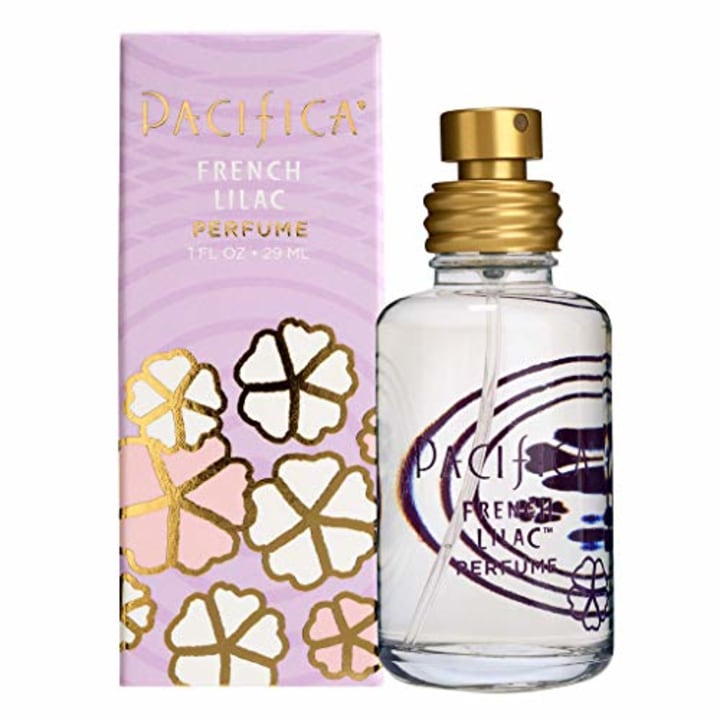 Pacifica Beauty French Lilac Spray Clean Fragrance Perfume, Made with Natural &amp; Essential Oils, 1 Fl Oz | Vegan + Cruelty Free | Phthalate-Free, Paraben-Free