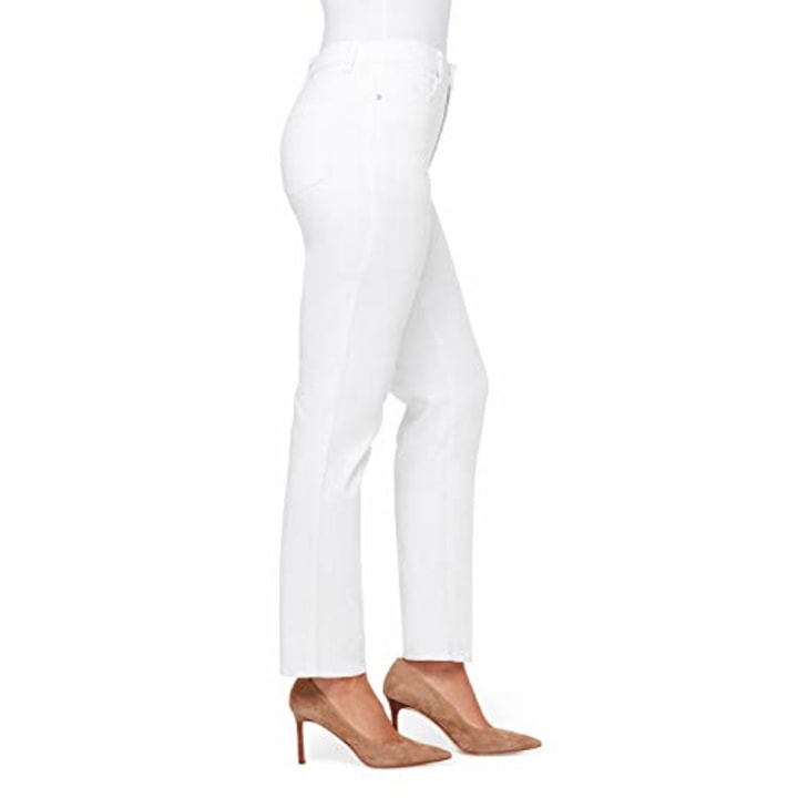 Classic Slim White Pants for Women Summer Bottom Pantalones High