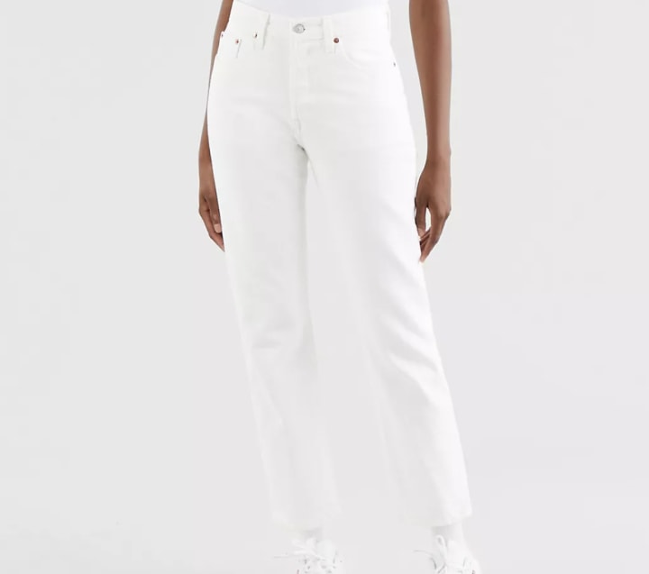 Update more than 196 white straight fit jeans best