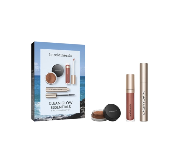 Bare Minerals Bronzer, Lip Gloss & Mascara Set