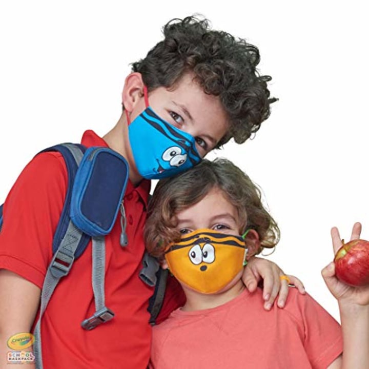 Crayola Kids Face Masks Five-Pack
