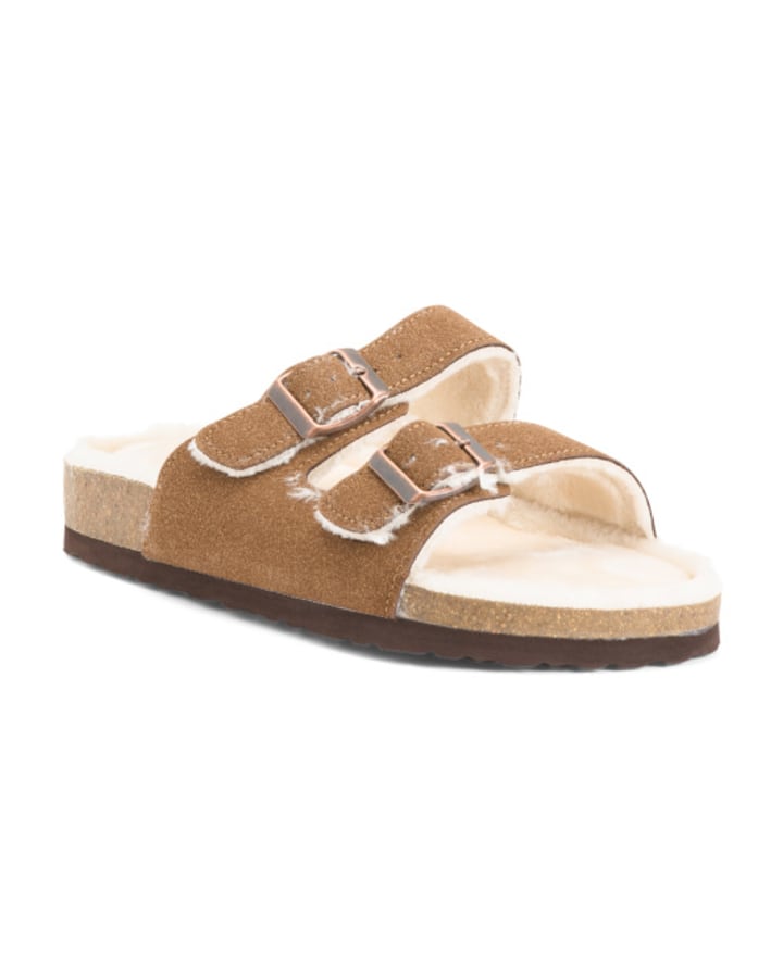 Cushionaire Cozy Comfort Footbed Sandals