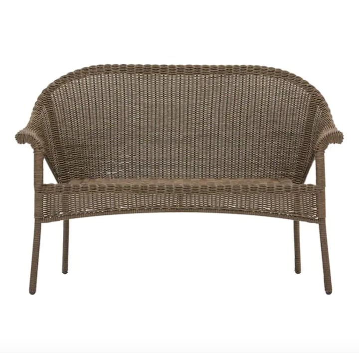 Style Selections Valleydale Woven Outdoor Loveseat