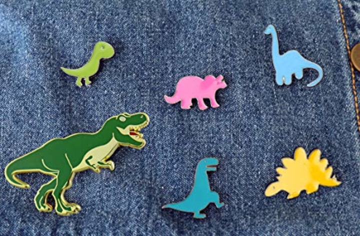 KimYoung Dinosaur Pins