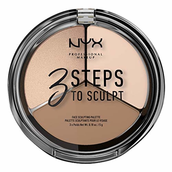 NYX 3 Steps to Sculpt Face Contour Palette