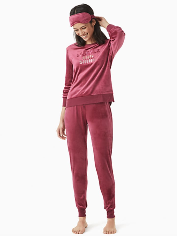 velour jogger set