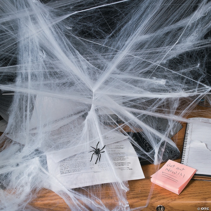 Oriental Trading Stretchable Spider Webs (Set of 12)