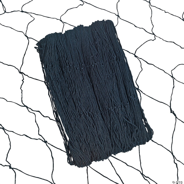 Oriental Trading Black Fish Net Wall Decorations (Set of 3)