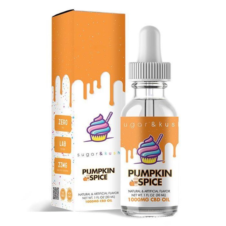 Pumpkin Spice CBD Oil Drops
