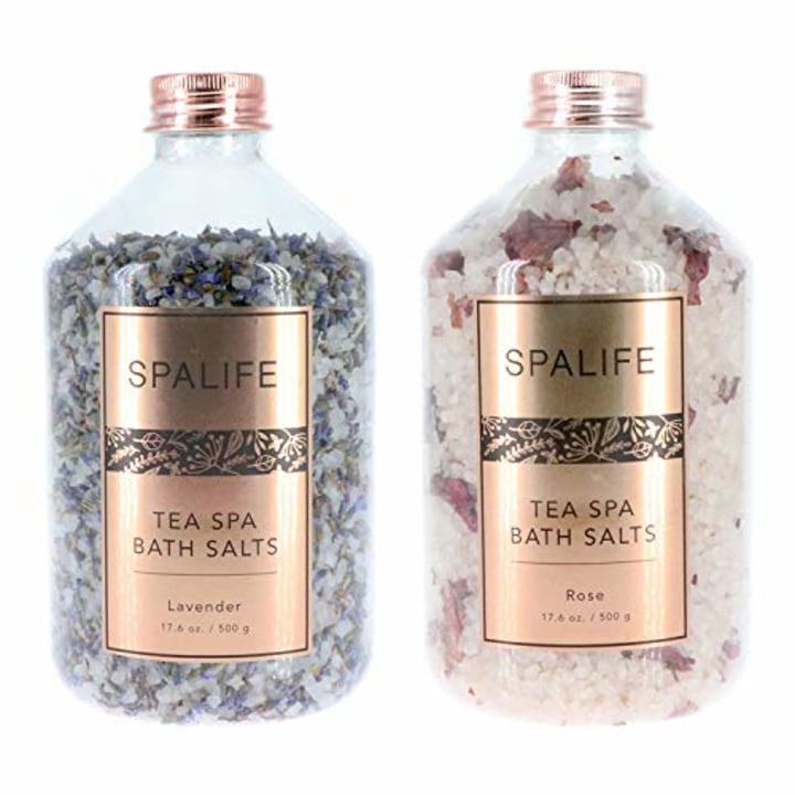SpaLife Soothing Petal-Infused Effervescent Mineral Bath Salts