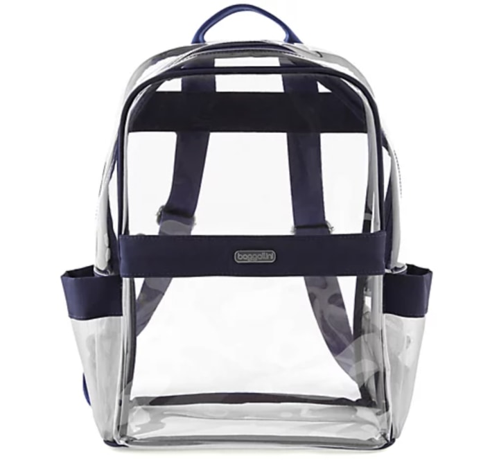 Baggallini Clear Lightweight Medium Backpack