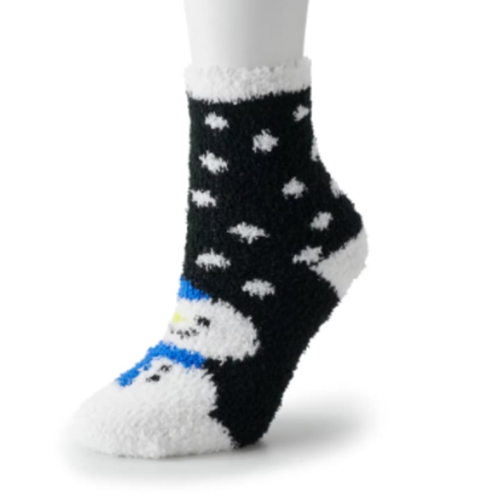 Novelty Holiday Slipper Socks