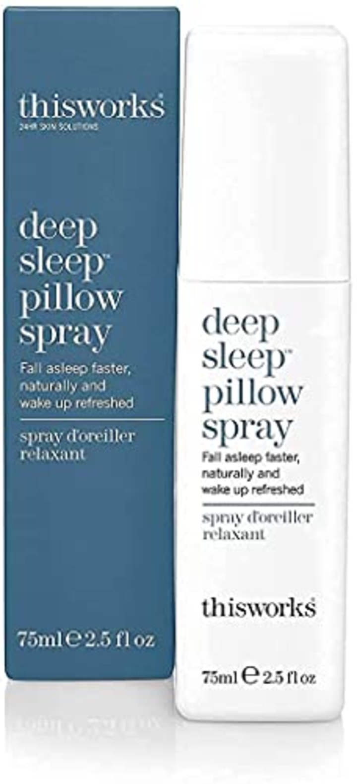 This Works Deep Sleep Pillow Spray: Natural Sleep Aid, Stress &amp; Anxiety Relief, 75ml | 2.5 fl oz