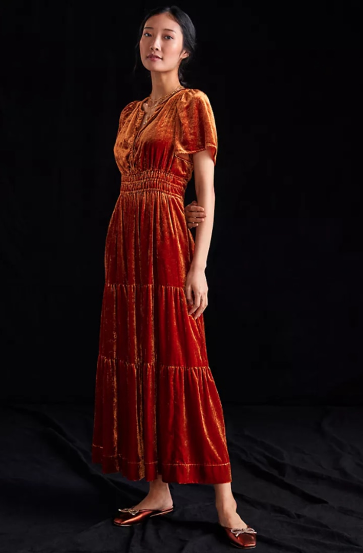Somerset Velvet Maxi Dress