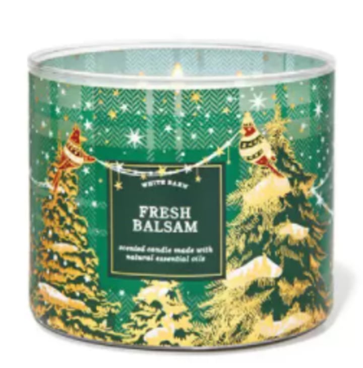 White Barn Fresh Balsam 3-Wick Candle