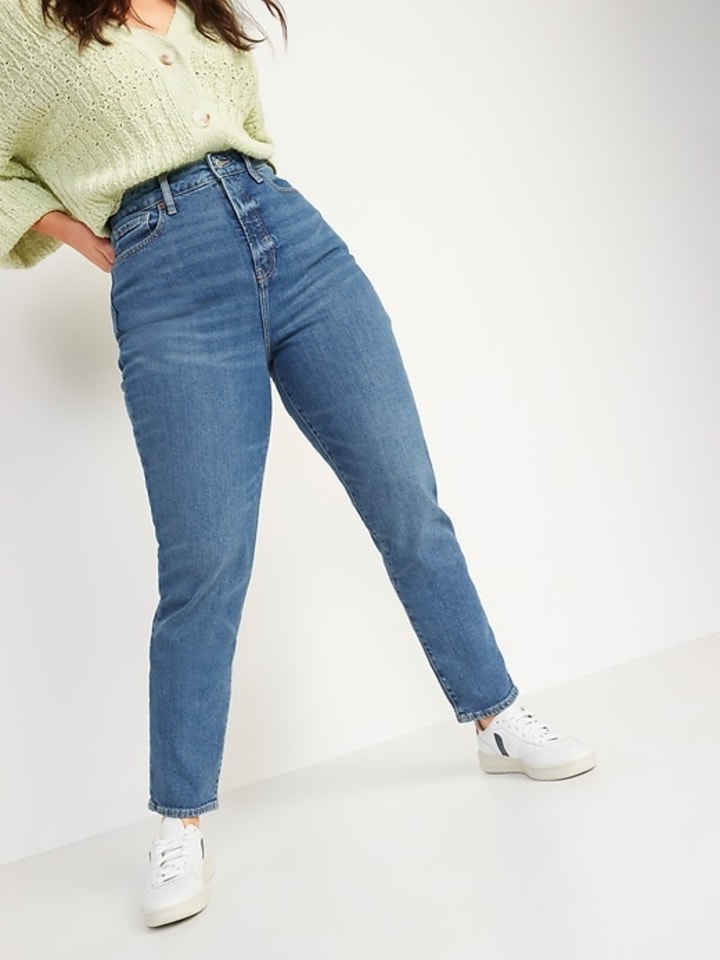 Higher High-Waisted O.G. Straight Jeans