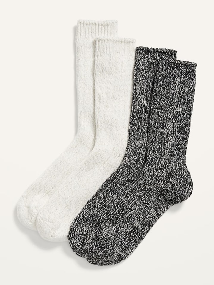 2-Pack Soft-Knit Socks For Women