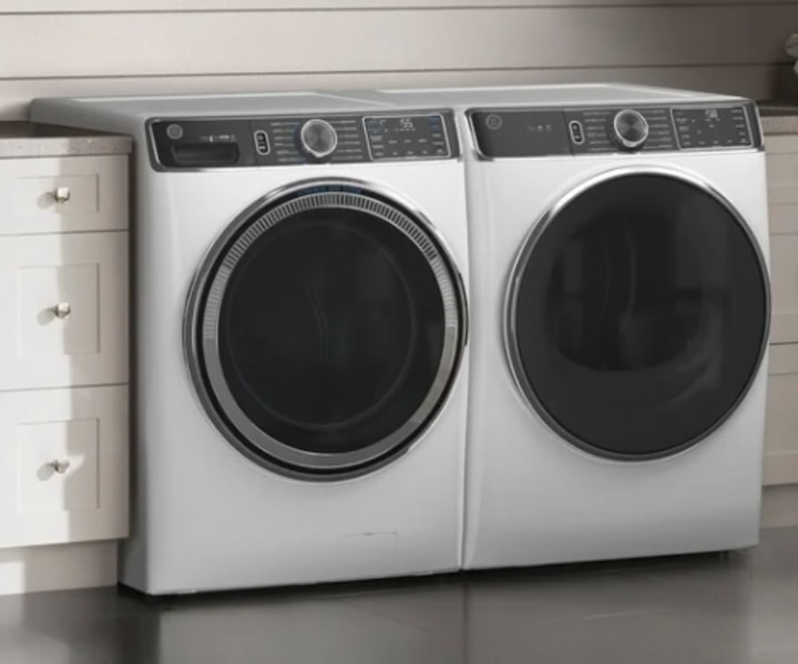 GE Smart Laundry High Efficiency Front Load Washer