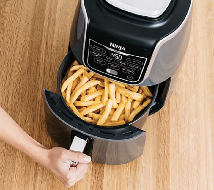 Ninja 4-Qt Air Fryer with Removable Multi-Layer Rack