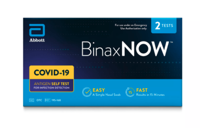 BinaxNOW COVID-19 Antigen Self Test 2-Count