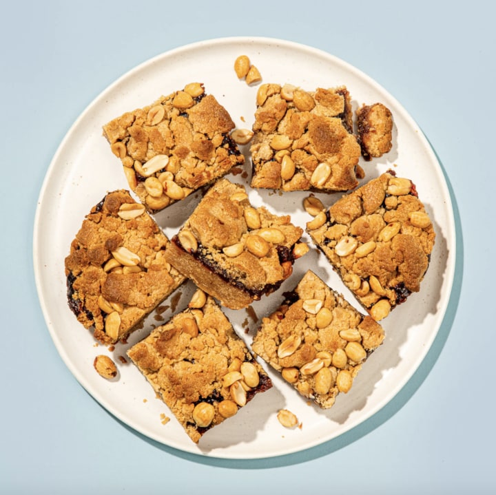 Peanut Butter & Jelly Bars