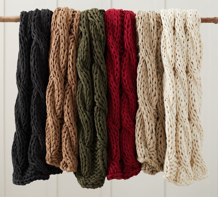 Colossal Handknit Throws