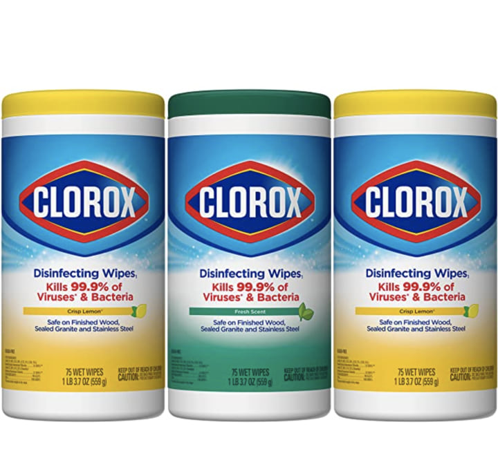 Clorox Disinfecting Wipes (Set of 3)