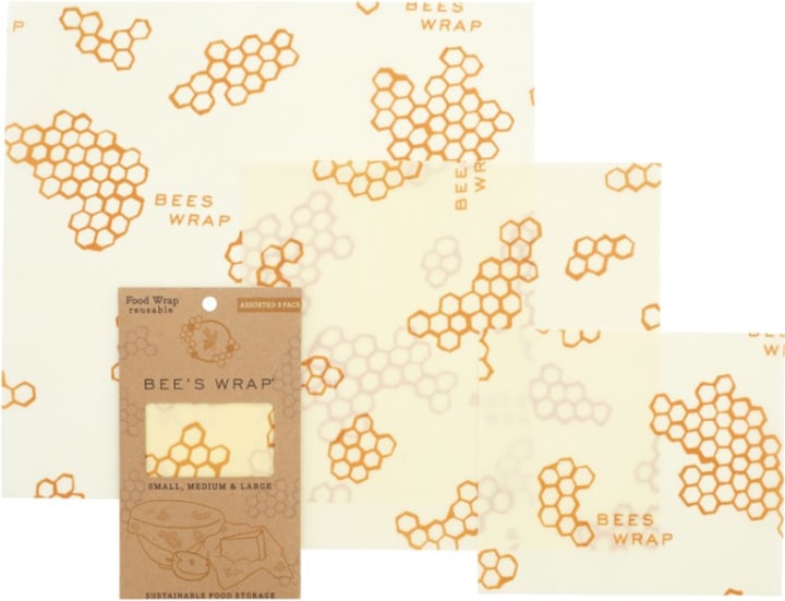 Bee's Wrap Honeycomb Print Wraps