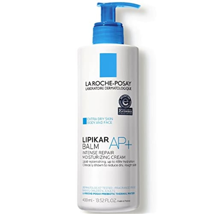 La Roche-Posay Lipikar Balm AP+ Intense Repair Body Lotion for Dry Skin, Body Cream with Shea Butter and Niacinamide, Moisturizer for Dry and Rough Skin, Sensitive Skin Safe