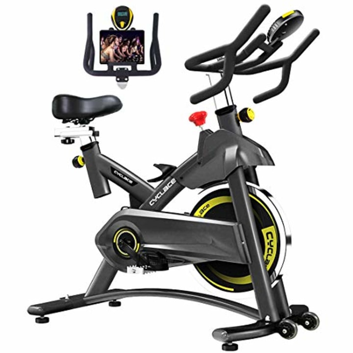 Cyclace Exercise Bike with Tablet Holder