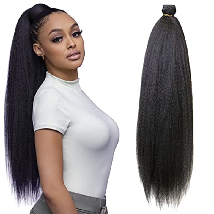 Darling Kinky Straight Ponytail Hair Extension