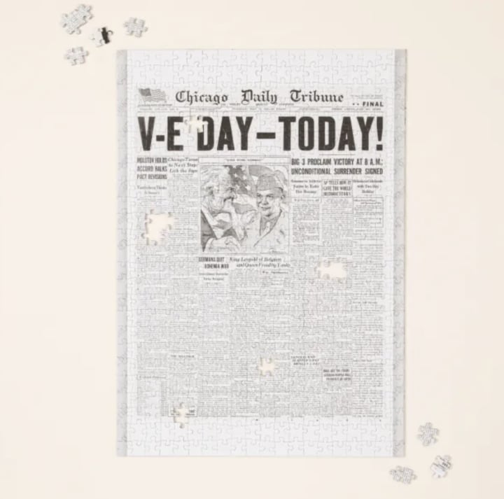 Chicago Tribune Custom Front Page Puzzle