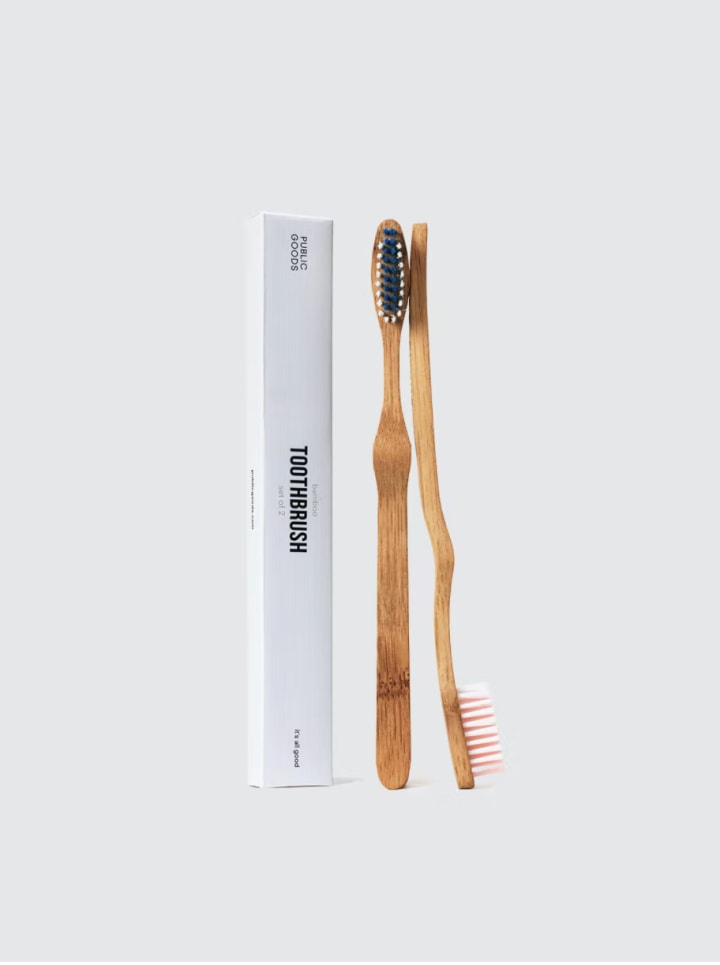 Bamboo Toothbrush, 2 Count