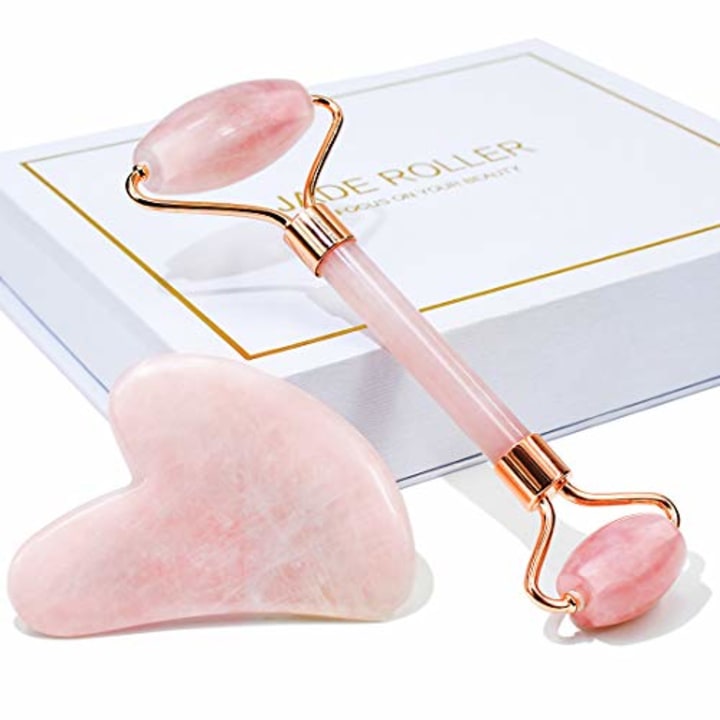 BaiMei Jade Roller &amp; Gua Sha Set