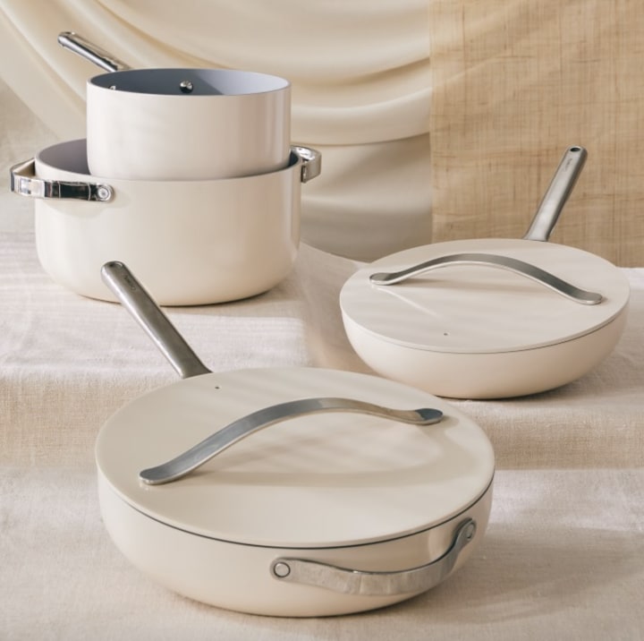 Ceramic Nonstick 12-Piece Cookware Set