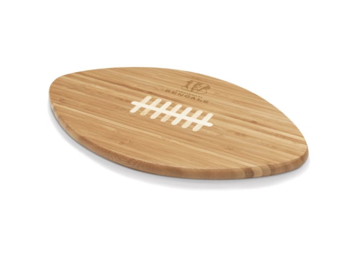 super bowl party football cutting board