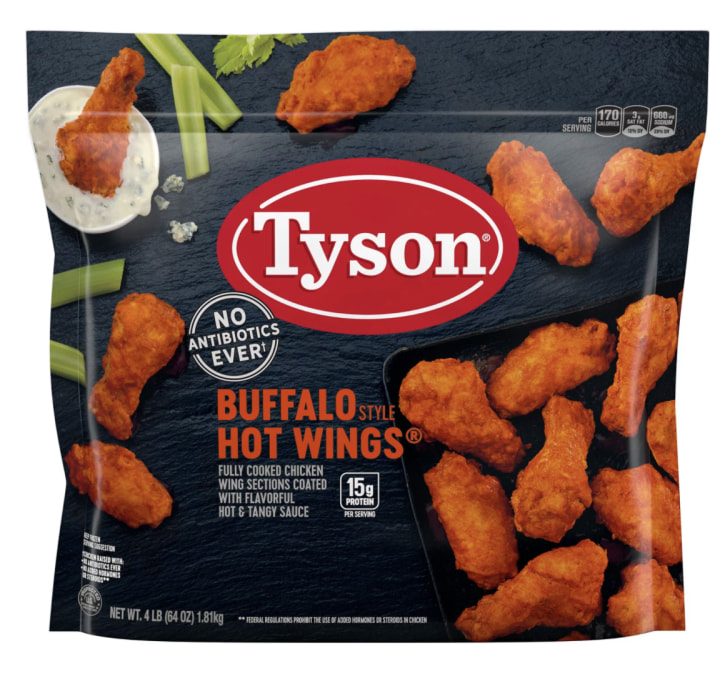 Fully Cooked Bone-In Buffalo Style Hot Chicken Wings